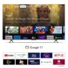 Hisense 164 cm (65 inches) E6N Series 4K Ultra HD Smart LED Google TV 65E6N (Black)