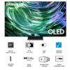 Samsung 163 cm (65 inches) 4K Ultra HD Smart OLED TV QA65S90DAULXL (Graphite Black)