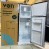 Von VRT-138DRHX Double Door Fridge 138L