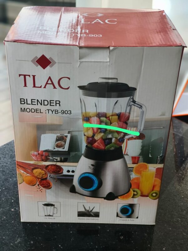 TLAC 2 in 1 blender glass jar 400w