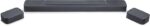 JBL Bar 1000 7.1.4 Channel Soundbar with Detachable Speakers, Dolby Atmos Surround, DTS:X + MultiBeam, PureVoice Tech, 880W Output, Built-In WiFi, Voice Assistant, 3D Sound - Black, JBLBAR1000PROBLKUK