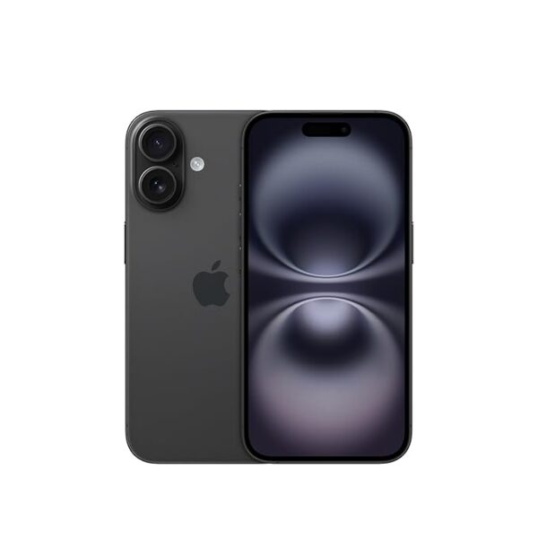 iPhone 16 256 GB: 5G Mobile Phone with Camera Control, A18 Chip and a Big Boost in Battery Life. Works with AirPods; Black