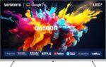 Skyworth 55 Inch 4K Smart UHD QLED TV Google TV With Dolby Vision HDR,DTS Virtual X, YouTube,Netflix,Bluetooth,Freeview Play & Alexa Built-in,WiFi -1 years manufacturer's warranty 55Q6500G