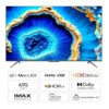 TCL 139 cm (55 inches) 4K Ultra HD Smart QD-Mini LED Google TV 55C745 (Black)